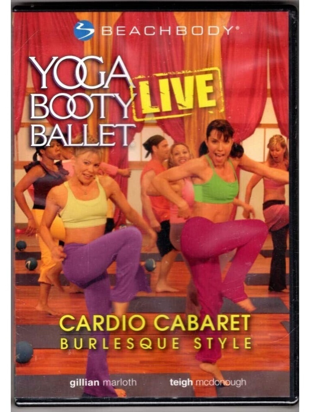Yoga Booty Ballet Live: Cardio Cabaret, Burlesque Style! DVD Workout Exercise